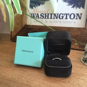 Tiffany & Co. Platinum Forever Wedding Band 4.5mm, size 10